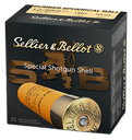 Sellier & Bellot SB12RBA Shotgun  12Gauge 2.75" 2 11/16oz 1 Rubber Ball Shot 25 Box/10 Case 61955
