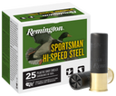 Remington Ammunition 20987 Sportsman Hi-Speed Steel 12Gauge 3" 1 1/4oz BBShot 25 Per Box/10 Case 116827