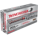 Winchester Varmint X Rifle Ammunition .204 Ruger 32 gr. PT 4000 fps 20/ct WNX204P
