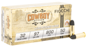 Fiocchi 32SWLL Cowboy Action  32S&WLong 97gr Lead Flat Point 50 Per Box/20 Case 63056