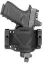 Limbsaver 12507 CrossTech Compact Leather IWB/OWB Black Polymer Belt Clip Ambidextrous 116212