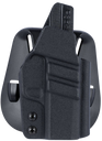 1791 Gunleather TACPDHOWBP365BLKR Tactical Kydex  OWB Black Kydex Paddle Fits Sig P365 Right Hand 121766