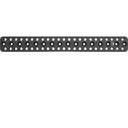 UD ARCA 12.45'' DYNALOCK RAIL BLACK ANODIZED 430112494