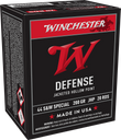 Winchester Ammo USA44SWJHP USA  44S&WSpl 200gr Jacketed Hollow Point 20 Per Box/10 Case 147610