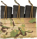 GREY GHOST TRIPLE MAG PANEL5.56 MAG POUCH LAM MULTICAM ZGTG03845