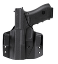 Uncle Mike's 54CCW68BGR CCW Holster OWB Black Boltaron Belt Slide Compatible w/Glock 43/43X/48 Right Hand 125031