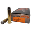 HSM 457012N Bear Load  45-70 Gov 430 gr Round Nose Flat Point 20 Per Box/ 25 Case 89765