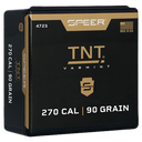 Speer 4723 TNT  270Win 90gr Jacketed Hollow Point 650 Per Box/1 Case 27076