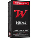 Winchester USA Handgun Ammunition .357 Mag 110 gr JHP 50/ct WNQ4204