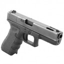 GRIP RUBBER BLACK FOR GEN 3 GLOCK 17,22,24,31,34,35,37 100053611