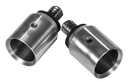Warne 7954M Precision Atlas Foot Adapter Silver Steel 111703