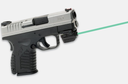 LaserMax Micro II Rail Mounted Laser - Fits 3/4? Length Rail & Up - Green Laser LVMICRO2G