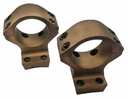 Talley HC740735 Scope Mount/Ring Combo  Burnt Bronze Aluminum 30mm Tube X-Bolt Medium Rings Short/Long Action 0 MOA 134809