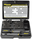 Wheeler 4001008 Pro Gunsmithing Screwdriver Set Black 89 Pieces 151473