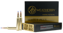 Weatherby B333225TTSX Select Plus  338-378WthbyMag 225gr Barnes Tipped TSX Lead Free 20 Per Box/10 Case 24426
