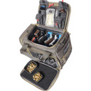 G-Outdoors Range Bag with 2 Dump Cups and Foam Cradle for 4 Handguns M/L GOGPS1512MLBRK