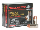 Winchester Ammo S45PDB Defender  45ACP 230gr Bonded Jacket Hollow Point 20 Per Box/10 Case 57963