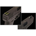 Truglo Brite Site TFO for Glock Slimline Models 42/43/43x/48 Set Sights Green Front / Yellow Rear XRTG131GT1B