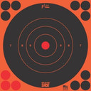 Pro-Shot Splatter Shot 8" Orange Bullseye Target 6/ct PX8BORNG6PK