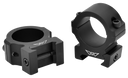 Warne V601M Horizontal Rings Vapor Matte Black 1" Medium 0 MOA 151325