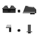 STEALTH BACK-UP IRON SIGHTS - TRIJICON RMR - WALTHER PDP 2.0 430106346