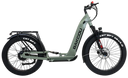 Bakcou E-bikes S-GZY-SG Grizzly Electric Scooter Sage Green, Bafang 1000W Rear-Hub Motor, 25+ mph Speed 160533