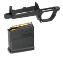 Magpul MAG497-BLK Bolt Action Mag Well Hunter 700 Stock Made of Polymer w/ Black Finish Includes PMAG5 7.62 AC Magazine 10654