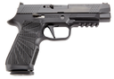 Wilson Combat SIGWCP320F9B P320  9mm Luger 17+1 4.70" Chrome Moly Barrel, Black DLC Serrated Stainless Steel Slide, Black Polymer Frame w/Picatinny Rail, Black Polymer Grip 125552