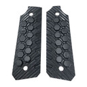 HIVEBRID   G10 PANEL GRIPS FOR RUGER~ MKIV~ 22/45~ BLACK 100039416
