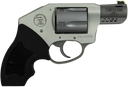 Charter Arms 53801 Off Duty Coyote 380 ACP 5rd 2" Matte Stainless Ported Barrel & Cylinder, Anodized Aluminum Frame, Black Finger Grooved Rubber Grip, Concealed Hammer 176074