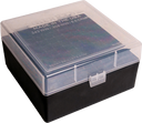Berry's 25338 Ammo Box  Clear/Black Polypropylene 100rd 180864