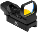NcStar D4B Red Four Reticle Reflex Optic  Black Anodized 1 x 0.95" x 1.34" 3 MOA Red Dot Multi Reticle 10139