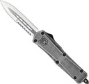 COBRATEC MEDIUM FS3 OTF  STONEWASH 3" D2 DAGGER 1 SIDE SRRTD MSWFS3DAG1SS