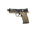 Smith and Wesson M&P22 COMPACT 22LR FDE THREAD SM10242