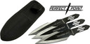 MC PERFECT POINT 6.5" SPEAR</br>POINT THROWING KNIVES 3-PACK RC5953