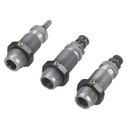 RCBS Carbide Taper Crimp 3 Die Set - Group E - Straight Walled Cartridges - 9mm Makarov RC23015