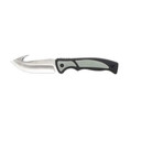 Old Timer Trail Boss Gut Hook Fixed Knife 3 7/10" Blade Black PF1137138