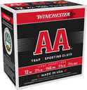 Winchester Ammo AA127 AA Light Target 12Gauge 2.75" 1 1/8oz 7.5Shot 25 Per Box/10 Case 116979