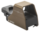 Sightmark SM26031DE Ultra Shot R-Spec Reflex Sight Dark Earth 1 x 33 mm x 24 mm  3 MOA Red/Green Dot/5 MOA Dot/50 MOA Circle Multi Reticle 130909