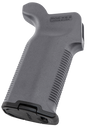 Magpul MAG532-GRY MOE-K2+ Grip Gray Polymer for AR-15, AR-10, M4, M16, M110, SR25 10521