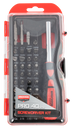 Birchwood Casey PROSDS Pro Screwdriver Kit  40 Pieces Includes Slotted/Philips/Torx/Hex Heads 136466