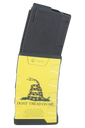 Mission First Tactical EXDPM556GF Extreme Duty  30rd 223 Rem/5.56x45mm Fits AR-15/M4 Black w/ Gadsden Flag Polymer 133004