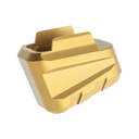 Tyrant CNC TDP320MAGEXGOLD  Magazine Extension Fits Sig P320 5rd Gold Aluminum 178384