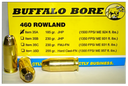 Buffalo Bore Ammunition 35A20 Personal Defense Strictly Business 460Rowland 185gr Jacket Hollow Point 20 Per Box/12 Case 42246