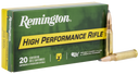 Remington Ammunition R21473 High Performance Rifle 308Win 180gr Pointed Soft Point Boat Tail 20 Per Box/10 Case 150633