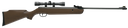 Crosman 30021 Vantage NP Air Rifle Nitrogen Piston 177 1rd Shot Black Black Receiver Hardwood Scope 4x32mm 85952
