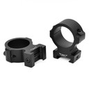 Warne Vapor 2-Piece Horizontal Scope Rings 30mm High Matte WJV615M