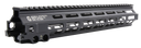 Geissele Automatics 05285B MK8 Super Modular Rail 13.50" M-LOK Style Made of 6061-T6 Aluminum with Black Anodized Finish for AR-Platform 37467