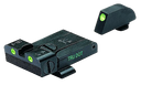 Meprolight USA 202243101 Tru-Dot Sight Set Green Tritium Front & Rear, Compatible w/Glock 17/19/22/23/24/25/26/27/28/31/32/33/34/35/37/38/39/42/43 85015