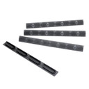 Ergo Modular Wedgelok Rail Covers Graphite Grey 4/ct EO43324PKGG